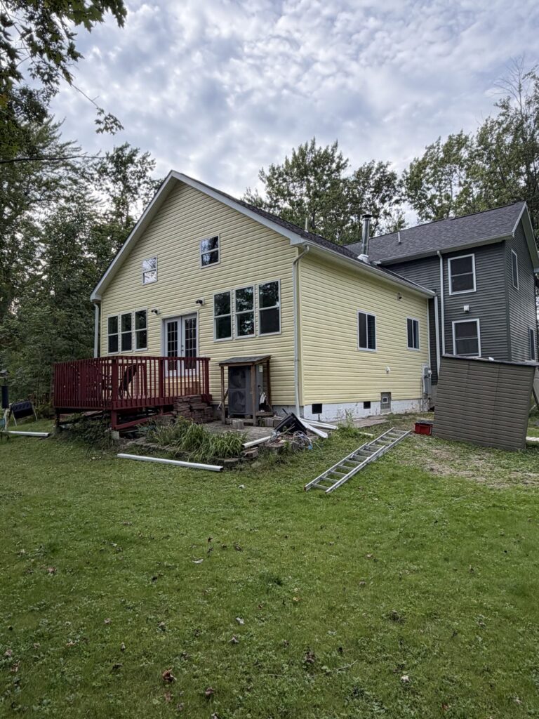 Siding Installation — after