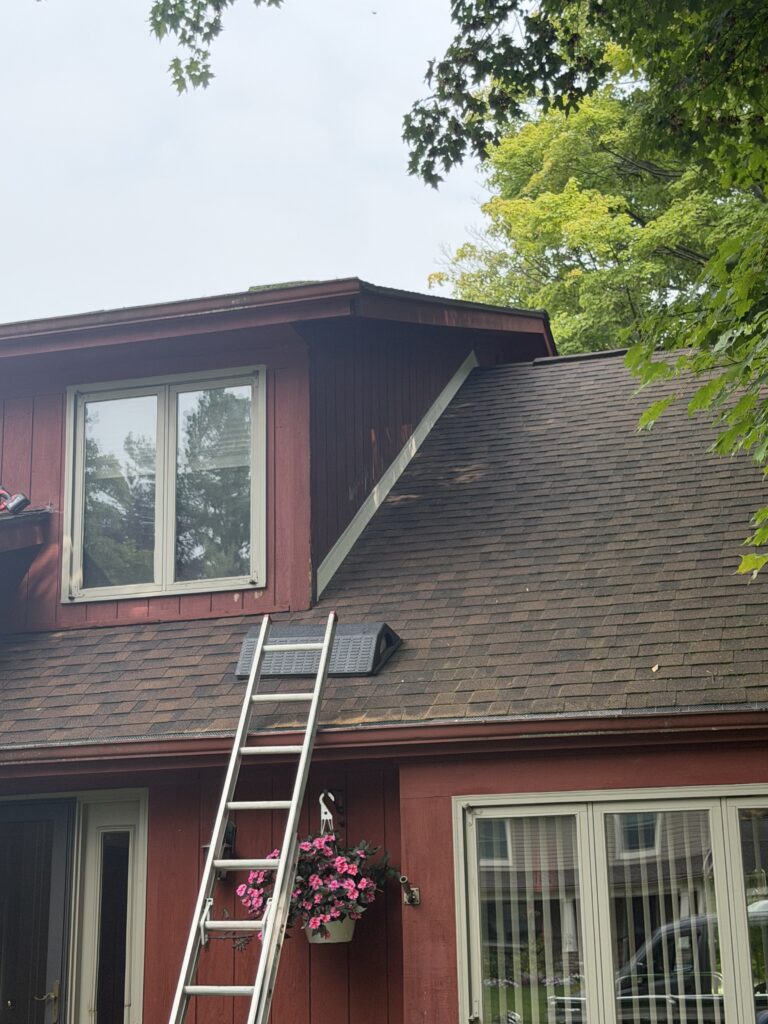 Siding & PVC Trim Repair — before