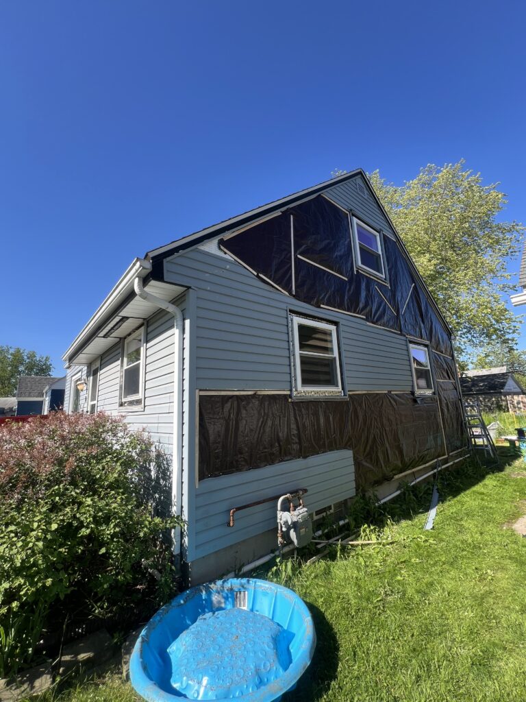 Full Siding Replacement — before