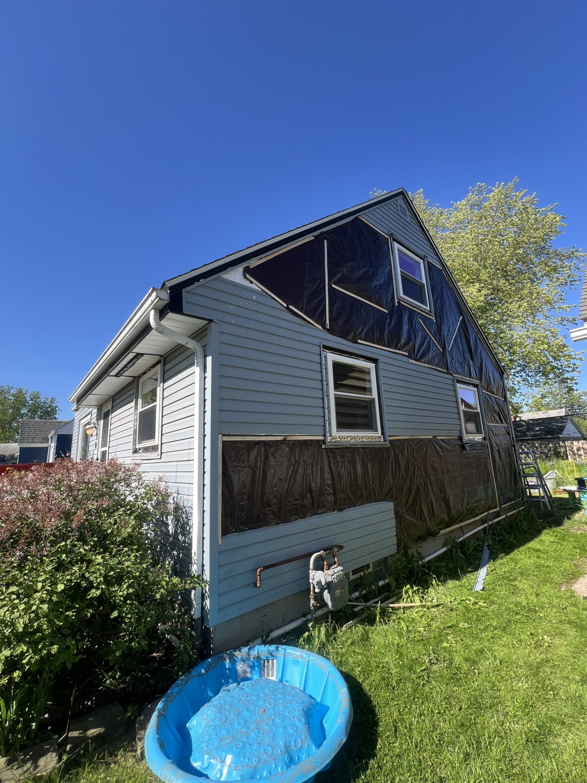 Full Siding Replacement — before