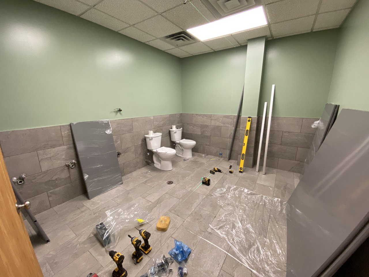 Commercial Restroom Tile